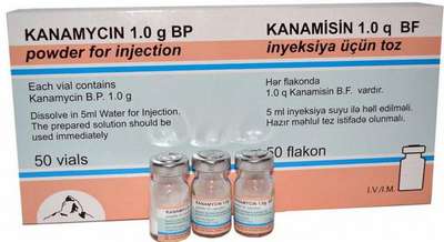 Канамицин 10% от БиоХимФарм: Инструкция по применению