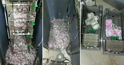 В Индии мыши пробрались в банкомат и обгрызли миллион
