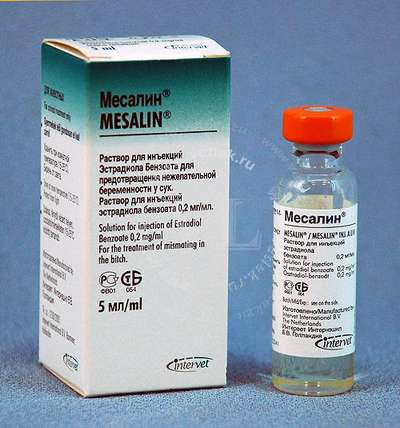 Месалин (Mesalin) от Intervet: Инструкция по применению